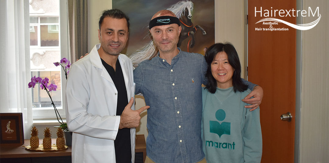 Taux de réussite de la greffe de cheveux